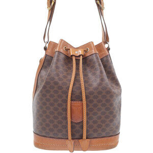 Celine Macadam Drawstring Shoulder Bag